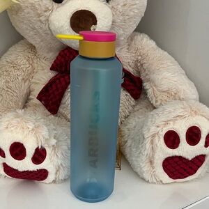 Starbucks Blue and Pink Kids Water Bottle